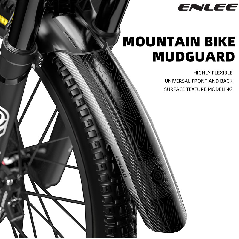 Mountain Biking In The Rain - Enlee mountain bike paralama downhill bicicleta