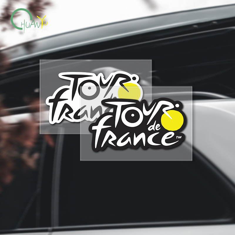 Mountain Biking Logo - Adesivo com logotipo do Tour de