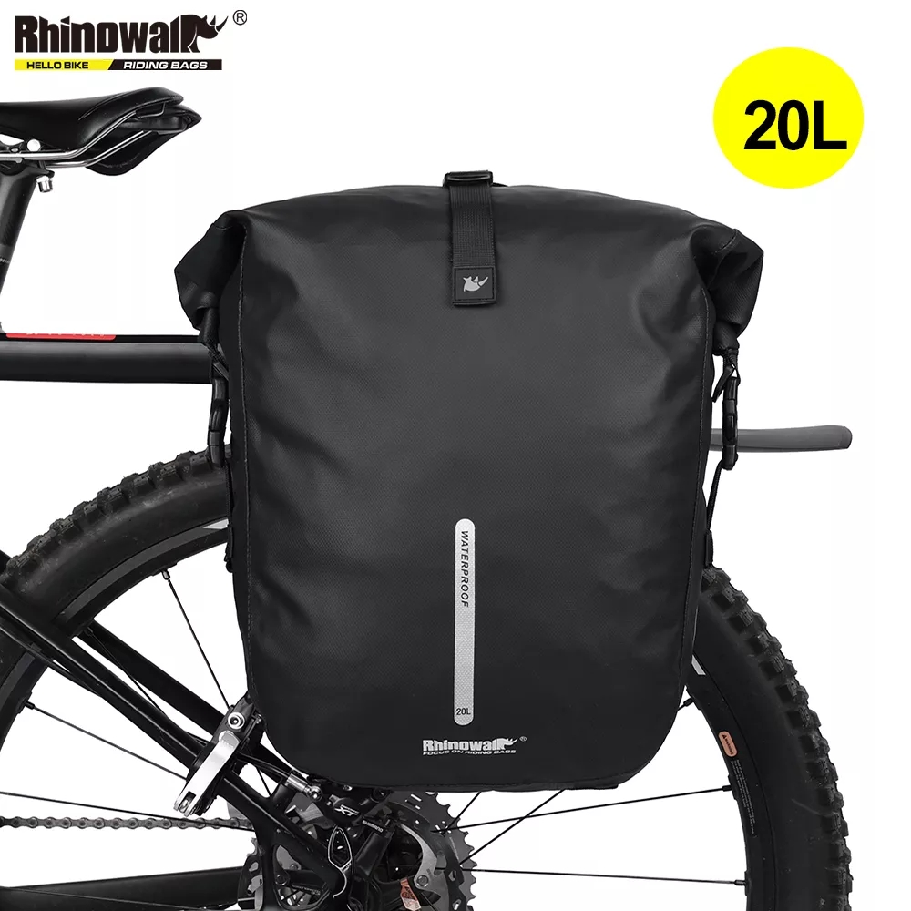 Mountain Biking Rucksack - Rhinowalk-Waterproof Bicicleta Pannier Mochila, Tronco Bag,