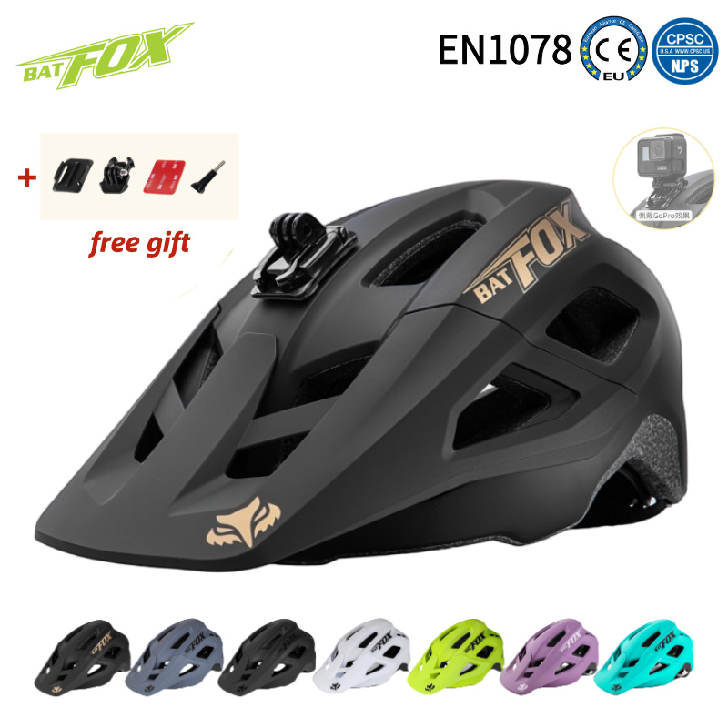 Mountain Biking Gear For Men - Capacete de Bicicleta de Montanha BATFOX