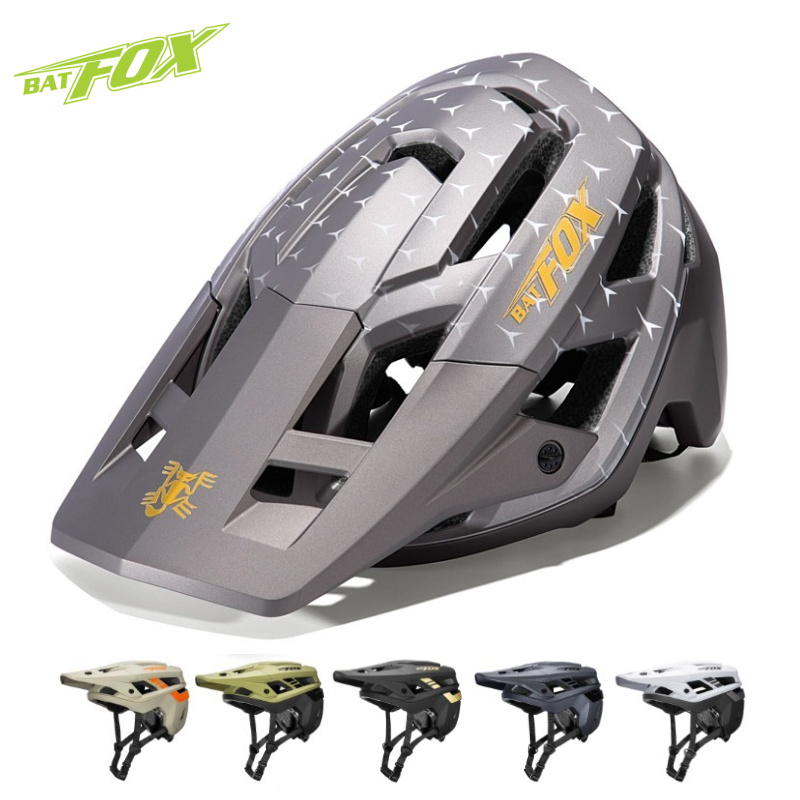 Batfox mountain bike capacete  - Mountain Biking Gear For Men avaliação e preço