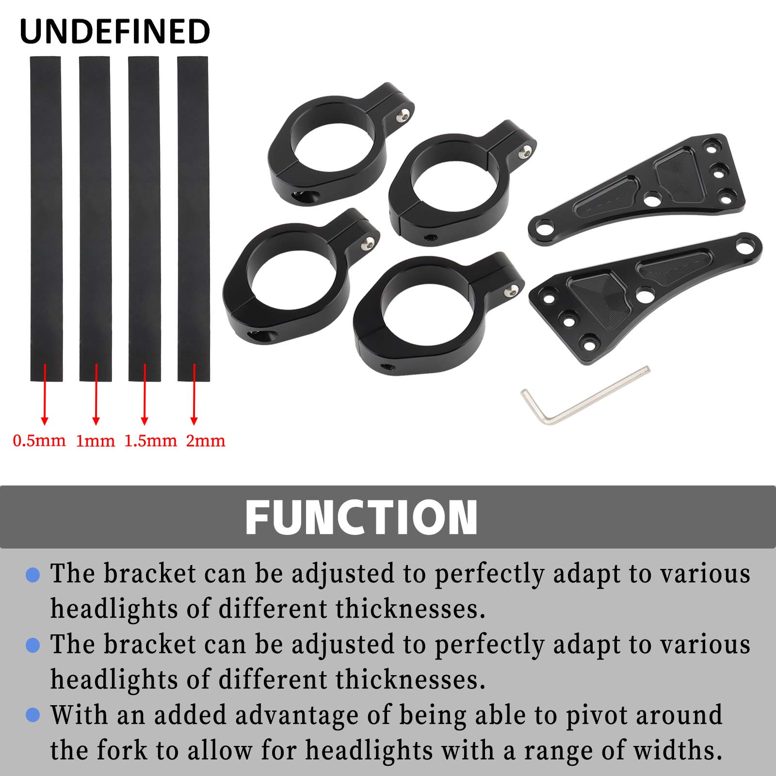 Universal Headlight Bracket Mo - Mountain Biking Derby avaliação e preço