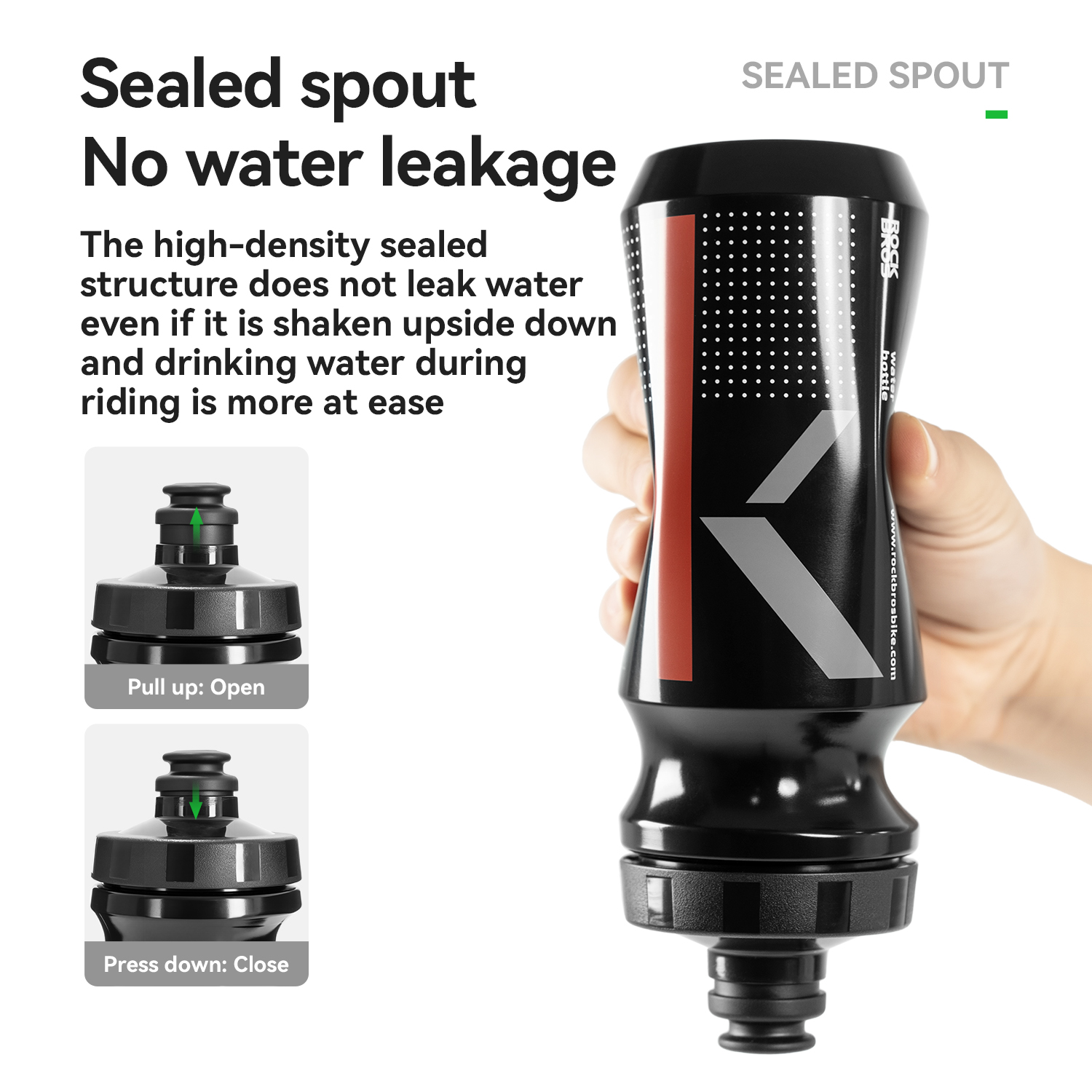 Garrafa de Água para Ciclismo  - Mountain Biking Water Bottle avaliação e preço