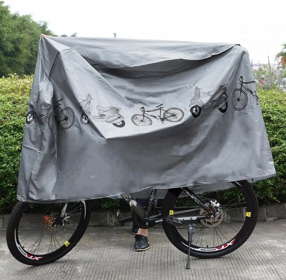 Capa Impermeável para Biciclet - Mountain Biking In The Rain avaliação e preço