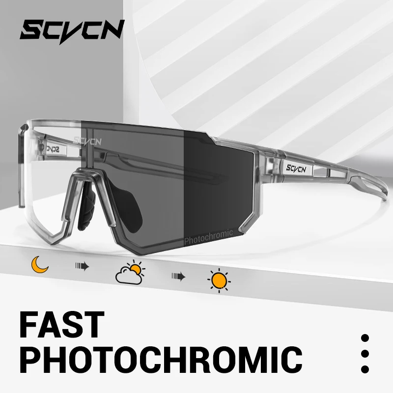Scvcn novo óculos de proteção  - Mountain Biking Sunglasses avaliação e preço