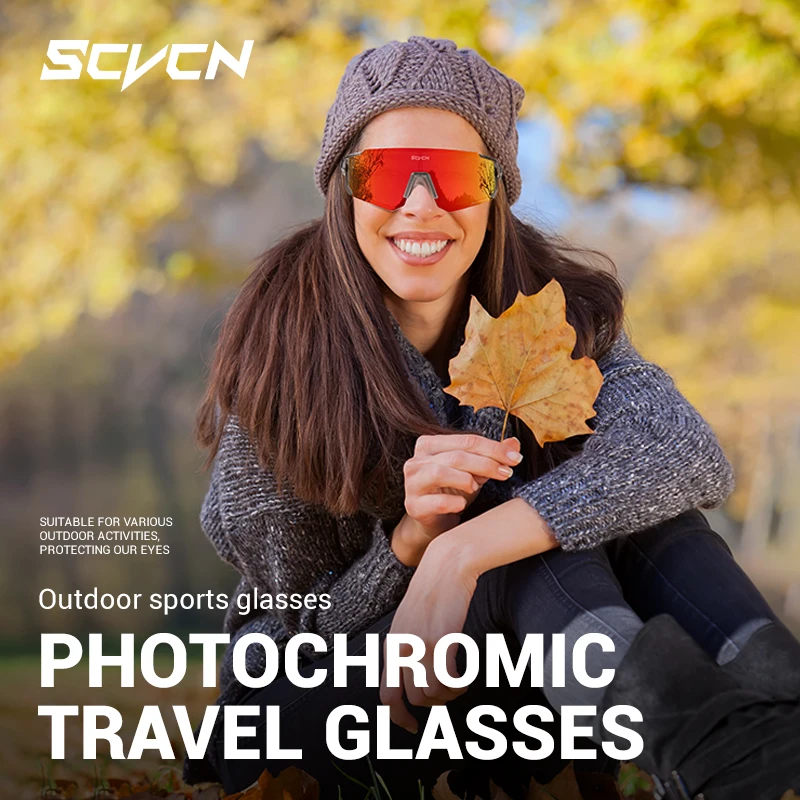Scvcn novo óculos de proteção  - Mountain Biking Sunglasses avaliação e preço