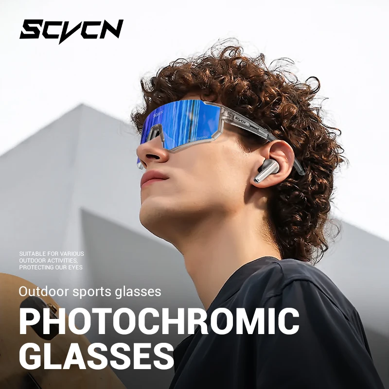 Scvcn novo óculos de proteção  - Mountain Biking Sunglasses avaliação e preço