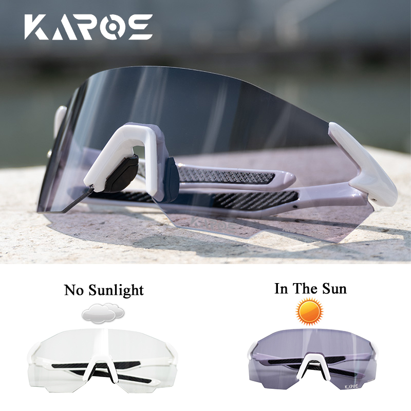 Karos óculos fotocromáticos pa - Mountain Biking Sunglasses avaliação e preço