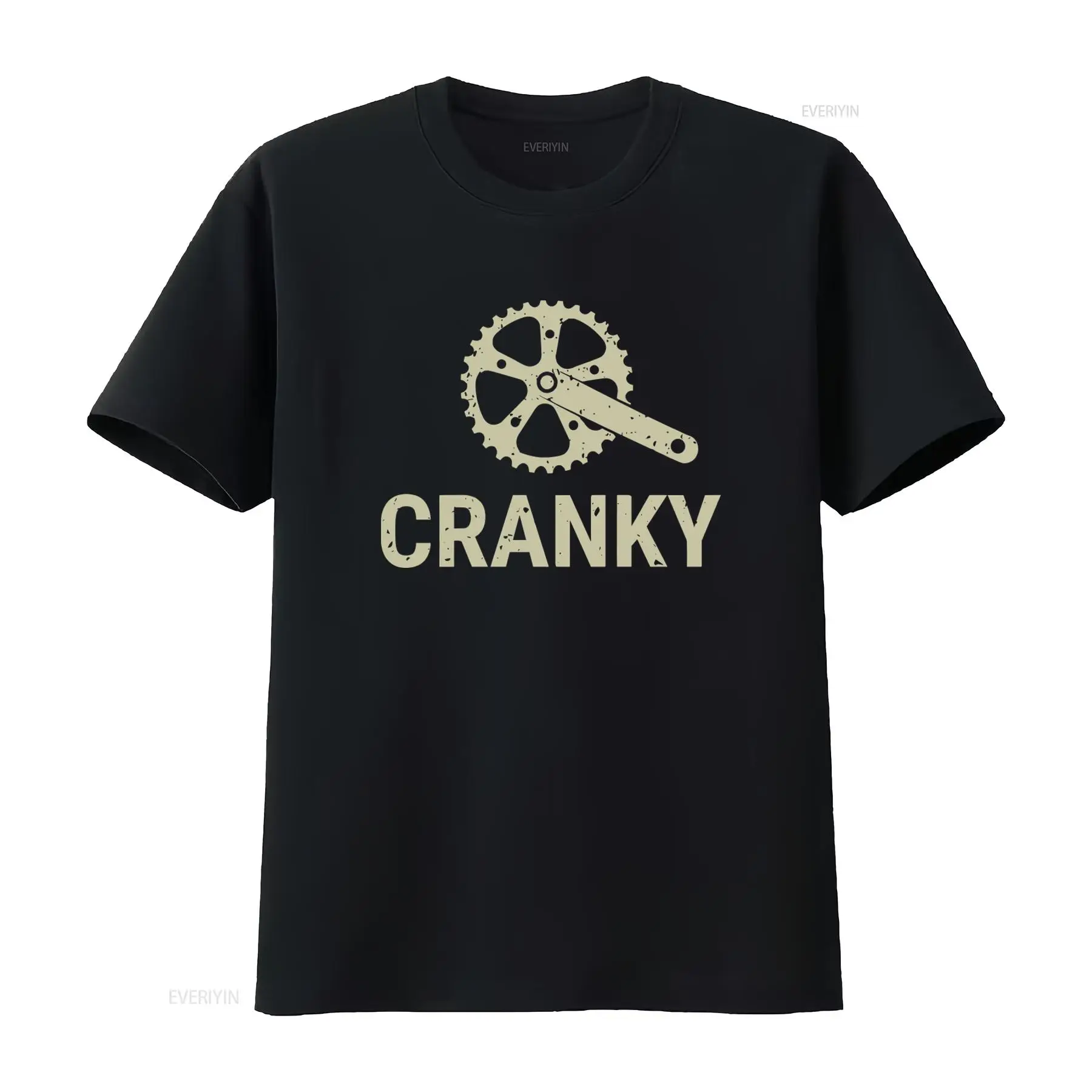 Camiseta Cranky com design vin - Mountain Biking Gear For Men avaliação e preço